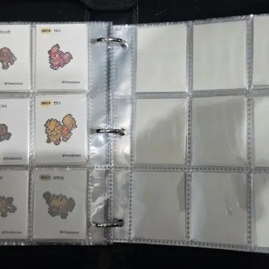 [BUNJANG] Pokemon Tteokbokki Seal Pixel Rare Seal / 포켓몬 띠부씰 픽셀 레어씰 포함