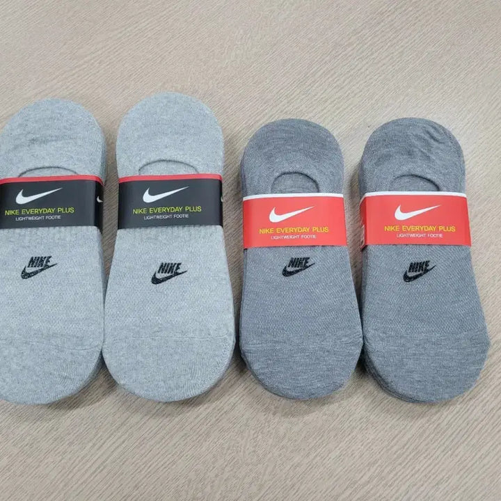 [BUNJANG] Nike Grey No-Show Socks (10 Pairs) / 나이키 회색 덧신 양말 10켤레