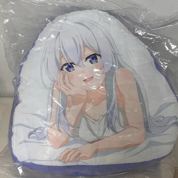 [BUNJANG] Wandering Witch: The Journey of Elaina Dakimakura Cushion / 유일매물 마녀의 여행 일레이나 쿠션 다키마쿠라 인형 누이 굿즈
