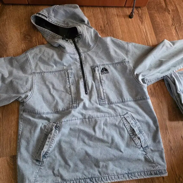 [SOLD OUT] 슈프림 나이키 acg 데님 아노락 세트