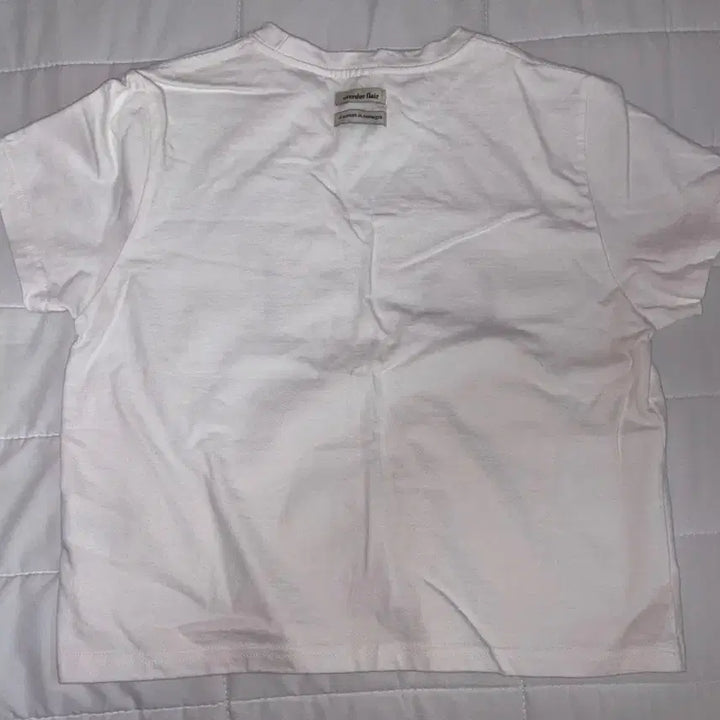 [BUNJANG] Overdue Flare Logo T-shirt White / 오버듀플레어 로고 티셔츠 화이트