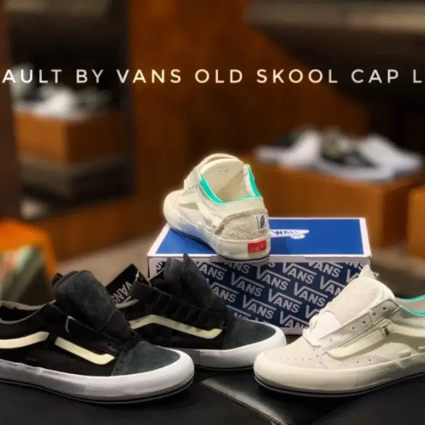 [BUNJANG] Vans Old Skool Cap LX Sneakers White 275 / 반스 올드스쿨 캡 cap lx 화이트 275 판매합니당