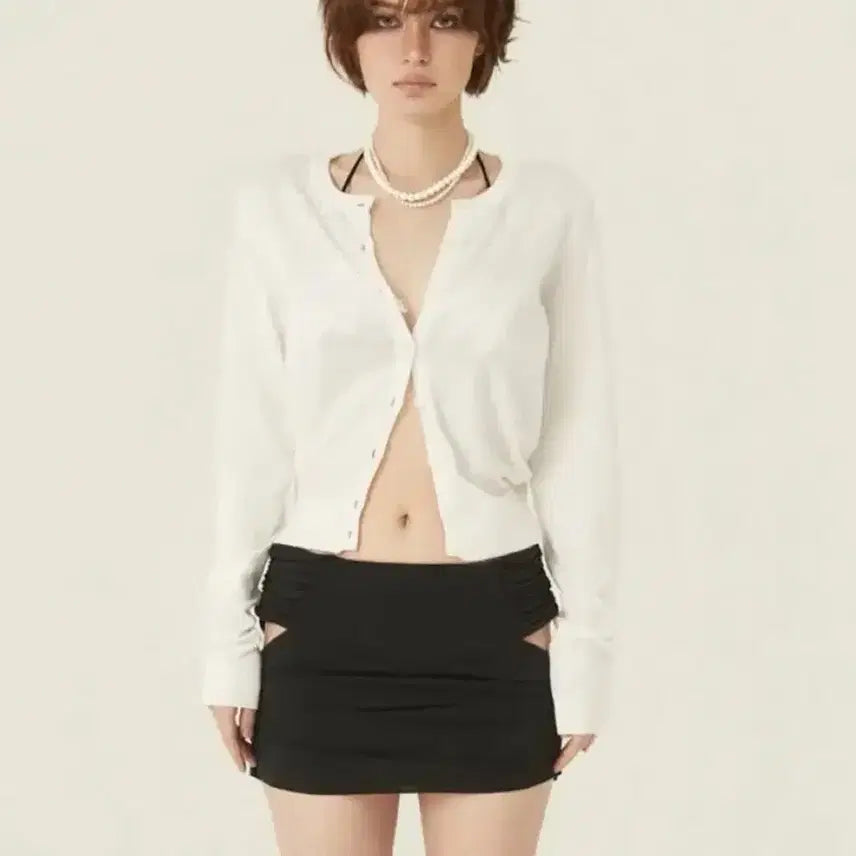 [BUNJANG] Third Time Ivy Cardigan Ivory / 쓰리타임즈 아이비 가디건 아이보리