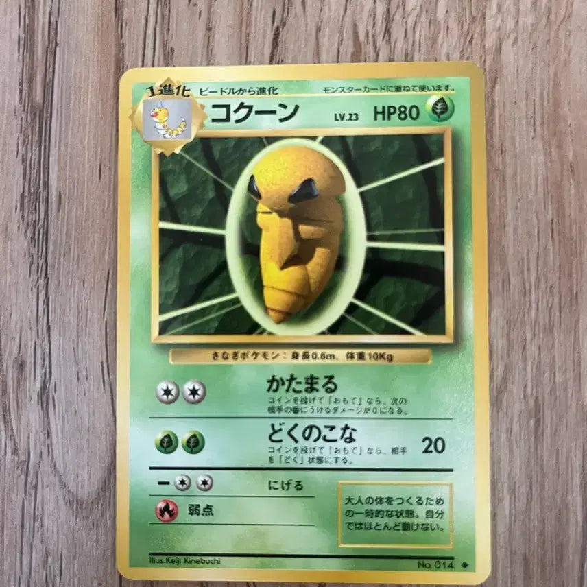[BUNJANG] Pokemon Oddish First Edition Vintage Card / 초판 일판포켓몬카드 딱충이 빈티지
