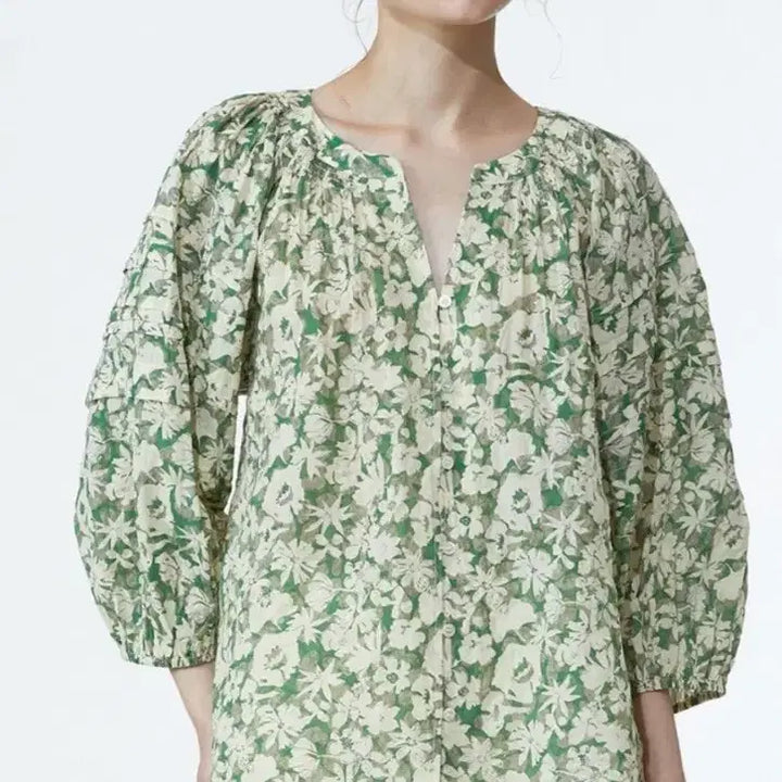 [BUNJANG] Athe Vanessa Bruno Floral Blouse / 아떼바네사부르노 블라우스