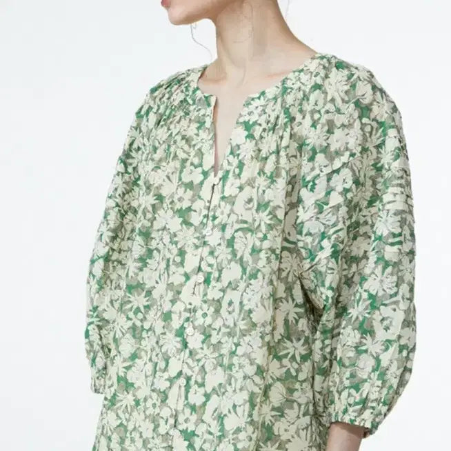 [BUNJANG] Athe Vanessa Bruno Floral Blouse / 아떼바네사부르노 블라우스