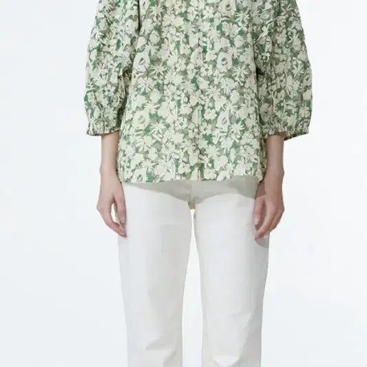 [BUNJANG] Athe Vanessa Bruno Floral Blouse / 아떼바네사부르노 블라우스