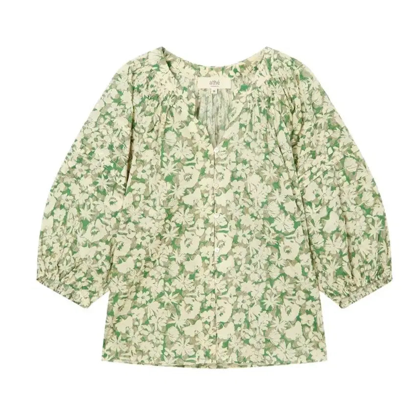 [BUNJANG] Athe Vanessa Bruno Floral Blouse / 아떼바네사부르노 블라우스