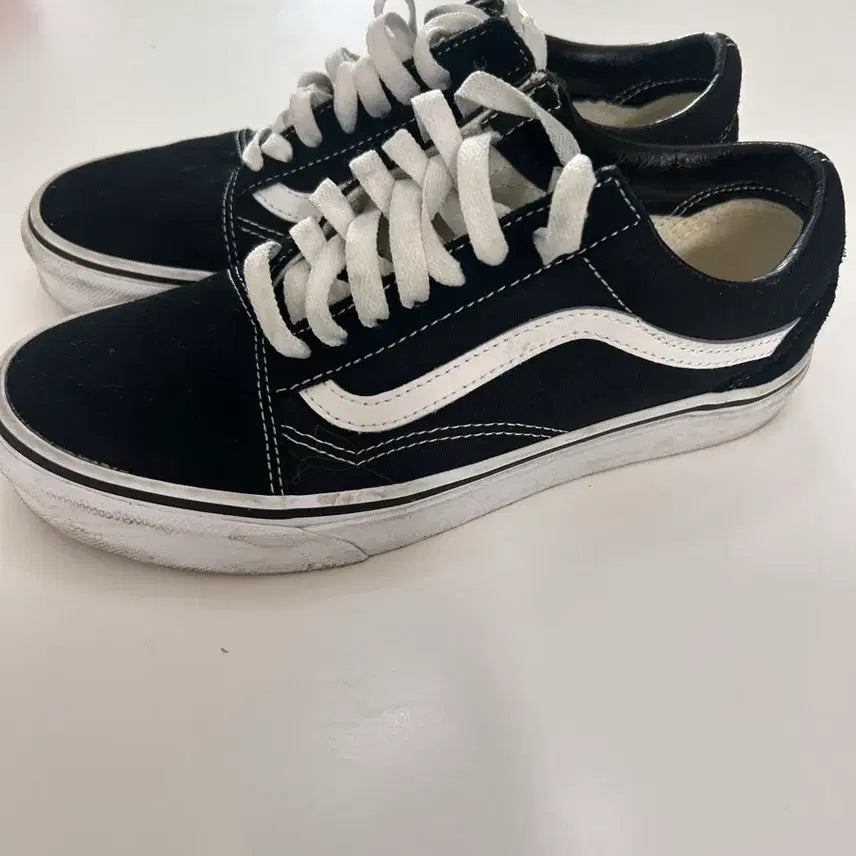 [BUNJANG] 반스 올드스쿨 블랙 245 / 반스 올드스쿨 블랙 245