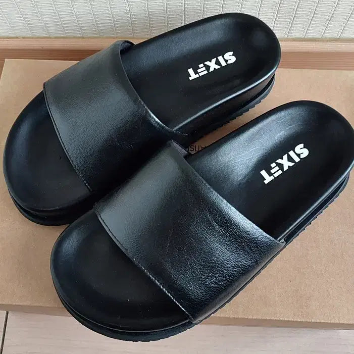 [SOLD OUT] 브랜드 슬리퍼255 남자 쿠션 학생 회사 샌들 식스핏 슬리퍼 새상품