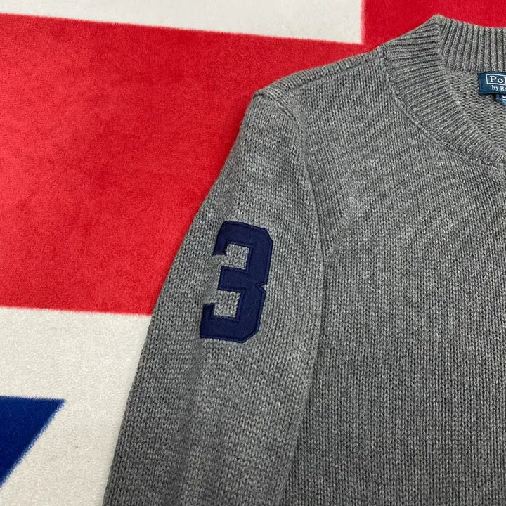 [SOLD OUT] 폴로 빅포니 니트집업 실측 여성44