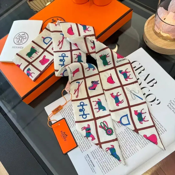 [BUNJANG] Hermes Twilly Scarf / 에르메스 트윌리 스카프