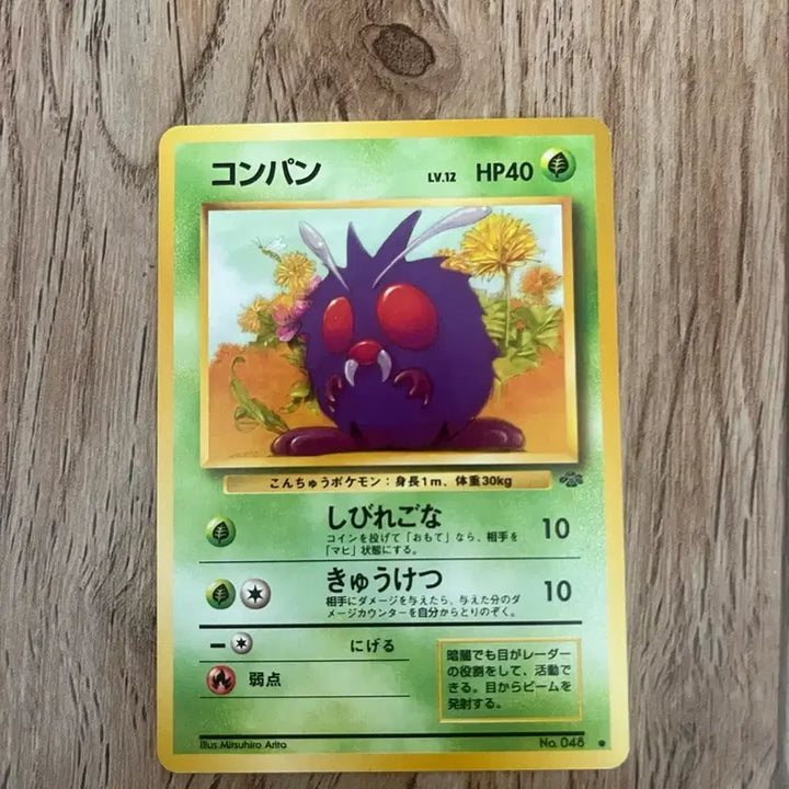[BUNJANG] First Edition Japanese Pokemon Card Konpan Vintage / 초판 일판포켓몬카드 콘팡 빈티지