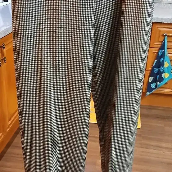[BUNJANG] Olivia Lauren Check Wide Pants / (새거)여성 올리비아 로렌 체크 와이드 팬츠 70(28)