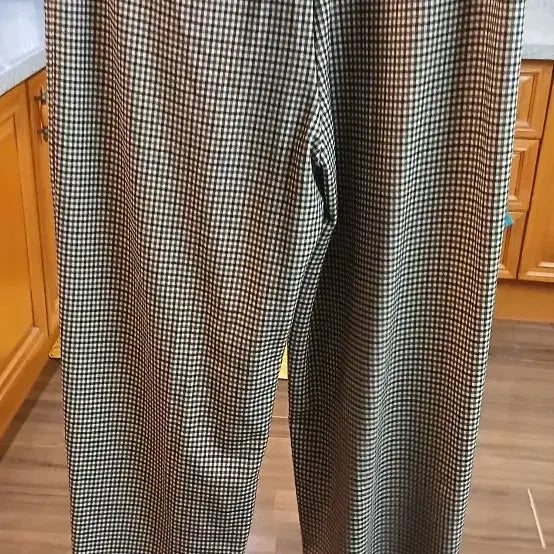 [BUNJANG] Olivia Lauren Check Wide Pants / (새거)여성 올리비아 로렌 체크 와이드 팬츠 70(28)