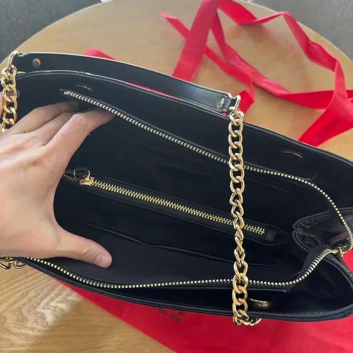 [BUNJANG] Valentino Ada Chain Shopper Bag / 발렌티노 숄더백 에이다 체인 쇼퍼백 블랙 보부상 가방 발렌티노마리오