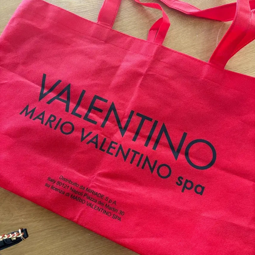 [BUNJANG] Valentino Ada Chain Shopper Bag / 발렌티노 숄더백 에이다 체인 쇼퍼백 블랙 보부상 가방 발렌티노마리오