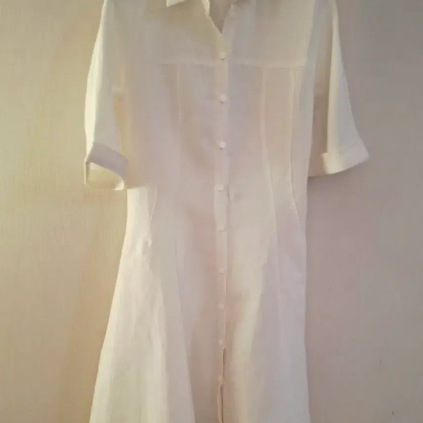 [BUNJANG] J.CREW White Shirt Dress / J.CREW 화이트 셔츠 원피스