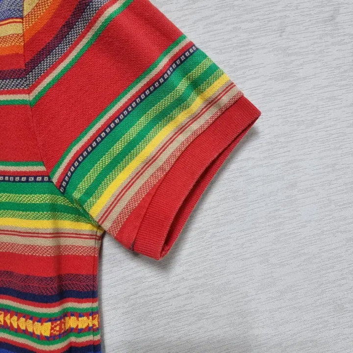 [BUNJANG] Polo Striped Short Sleeve Polo Shirt / 폴로 반팔 카라티 여55 ㅡ0416