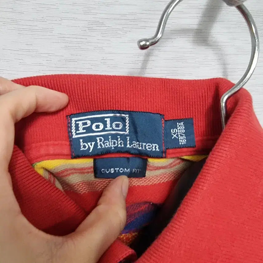 [BUNJANG] Polo Striped Short Sleeve Polo Shirt / 폴로 반팔 카라티 여55 ㅡ0416