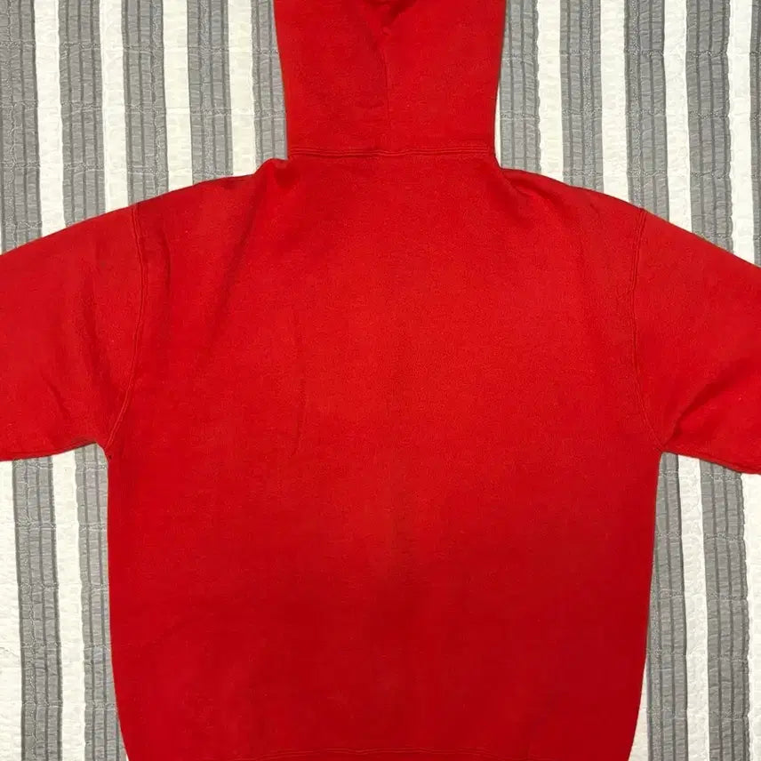 [SOLD OUT] 70s 러셀 빈티지 후드 집업 레드 페이딩 좋은 개체
