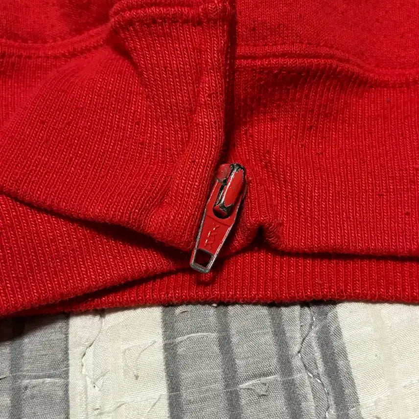 [BUNJANG] Russell 70s Vintage Faded Hooded Zip-Up / 70s 러셀 빈티지 후드 집업 레드 페이딩 좋은 개체