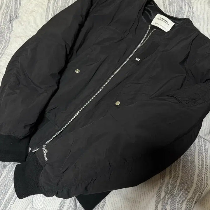 [BUNJANG] NOMANUAL N.C MA-1 Black Jacket (L) / (L) 노매뉴얼 N.C MA-1 블랙