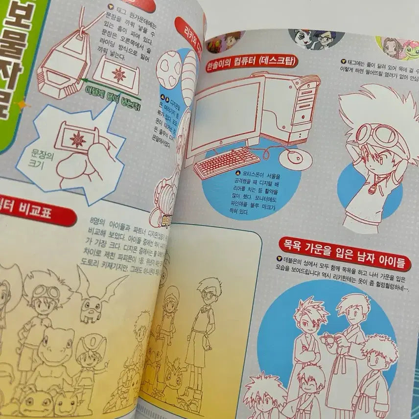 [BUNJANG] Digimon Complete Encyclopedia Book / 애니메이션 디지몬 완전대백과