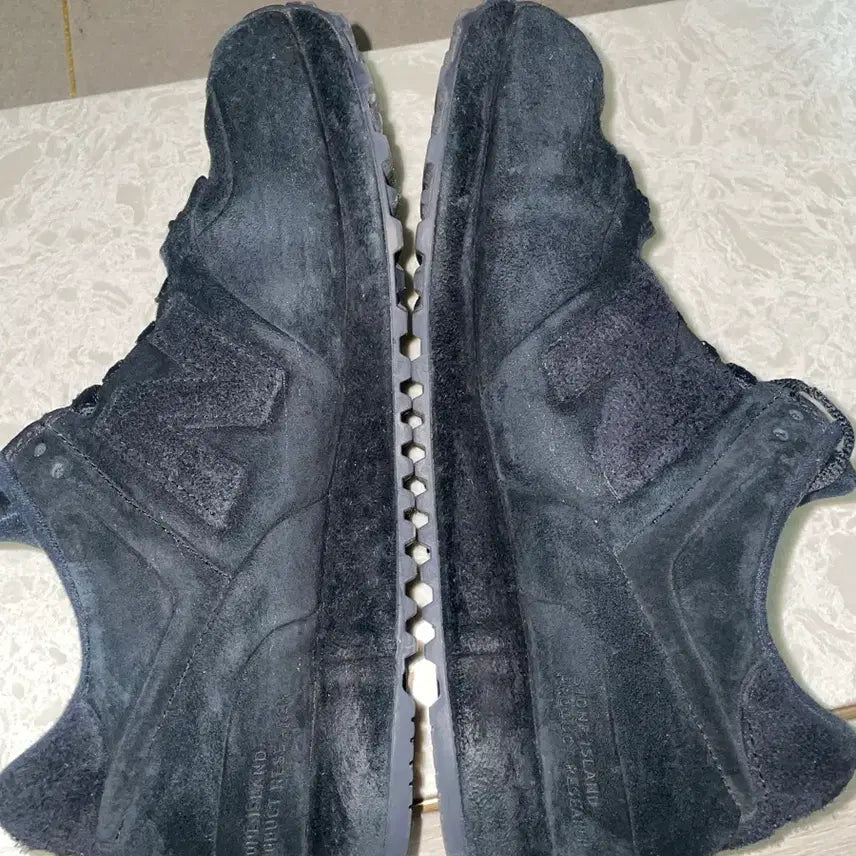 [BUNJANG] New Balance Stone Island 574 Ghost Navy Blue Sneakers / 뉴발란스 스톤아일랜드 574  고스트 네이비 블루 255