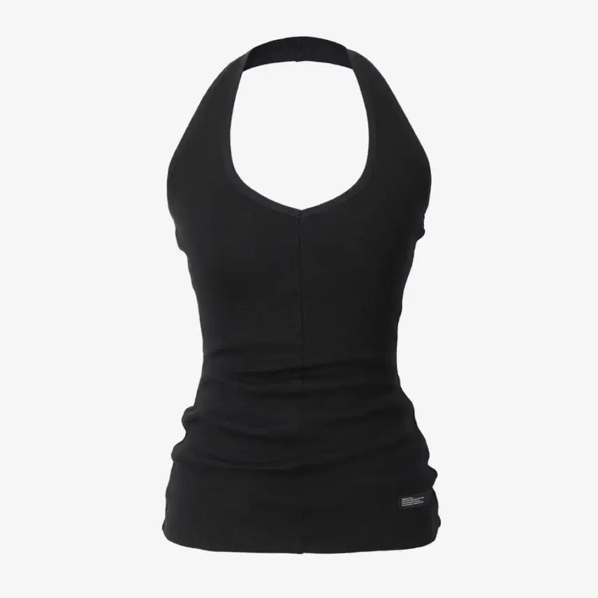 [BUNJANG] INEGI Tactile Halter Sleeveless Black / 이네기 Tactile Halter Sleeveless 블랙