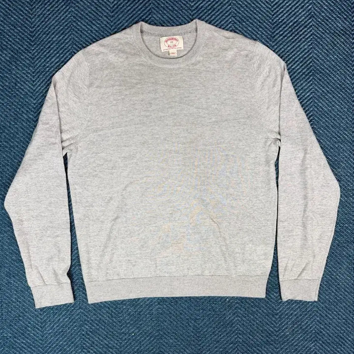 [BUNJANG] Brooks Brothers Merino Wool Knit Sweater / Brooks Brothers 그레이 메리노울 니트 M