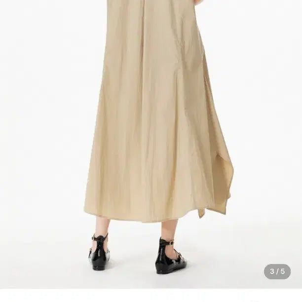 [BUNJANG] G-Cut Big Collar Double Button Dress / 24SS 지컷) 빅카라 더블 버튼 원피스