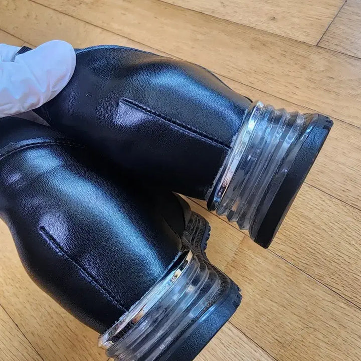 [BUNJANG] Unworn 7cm Platform Sneakers - Black / 미착용) 7cm 키높이 운동화 240 블랙