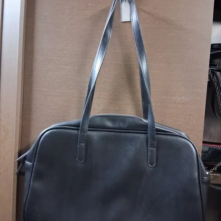 [BUNJANG] Black Tote Bag / 블랙 가방 토트백(보세)