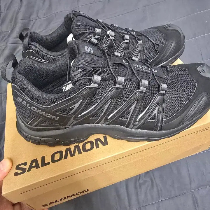 [SOLD OUT] (새상품)285 살로몬 xa프로 3d 블랙 마그넷