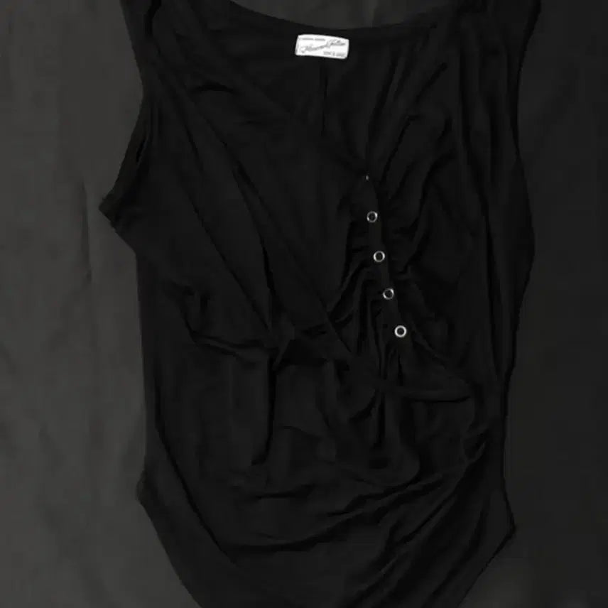 [BUNJANG] (새상품)플리즈노팔로우 Deba Sleeveless Top (Black) / (새상품)플리즈노팔로우 Deba Sleeveless Top (Black)
