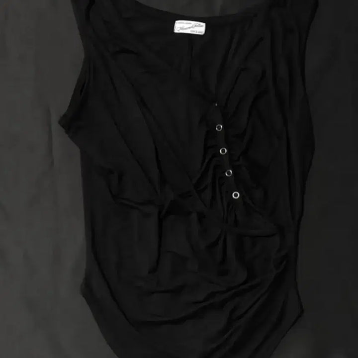 [BUNJANG] (새상품)플리즈노팔로우 Deba Sleeveless Top (Black) / (새상품)플리즈노팔로우 Deba Sleeveless Top (Black)