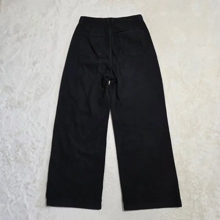 [SOLD OUT] (1)여성 라룸 블랙 와이드 데님 팬츠