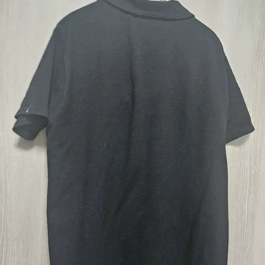[SOLD OUT] 피지컬가먼츠 P2411 블랙 머슬핏 카라 반팔 티셔츠