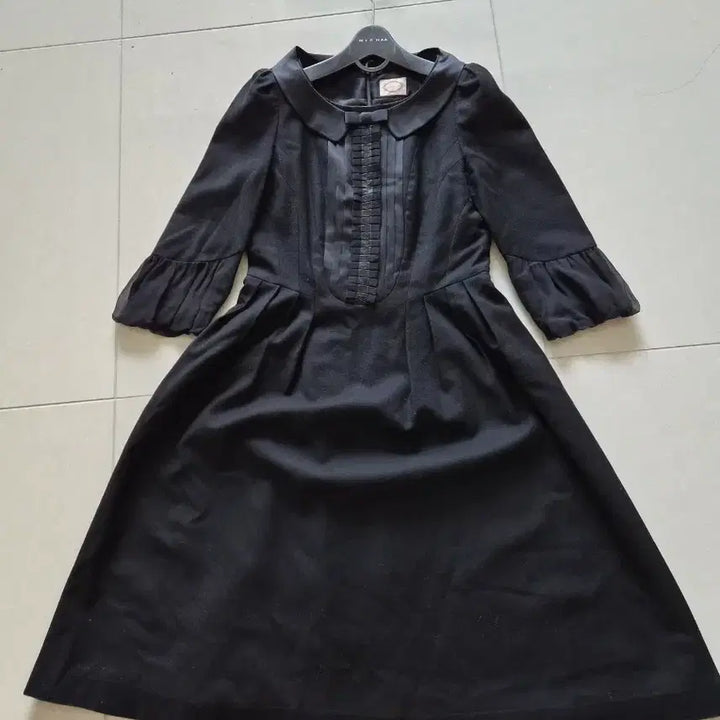 [BUNJANG] Renny Ron Black Dress / 레니본 블랙 원피스. 54사이즈 연주회 드레스
