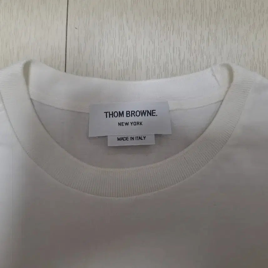 [BUNJANG] Thom Browne Signature Stripe Short Sleeve T-Shirt Size 1 / (정품) 톰브라운 사선 반팔티