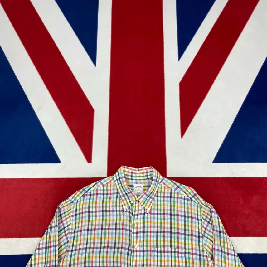 [BUNJANG] Brooks Brothers Linen Shirt - XL / 브룩스브라더스 린넨 셔츠 L 실측 XL