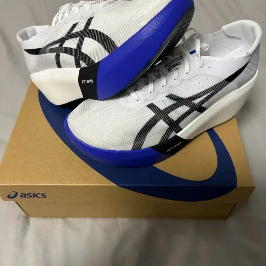 [SOLD OUT] 아식스 메타스피드 RP 화이트/블루 러닝화