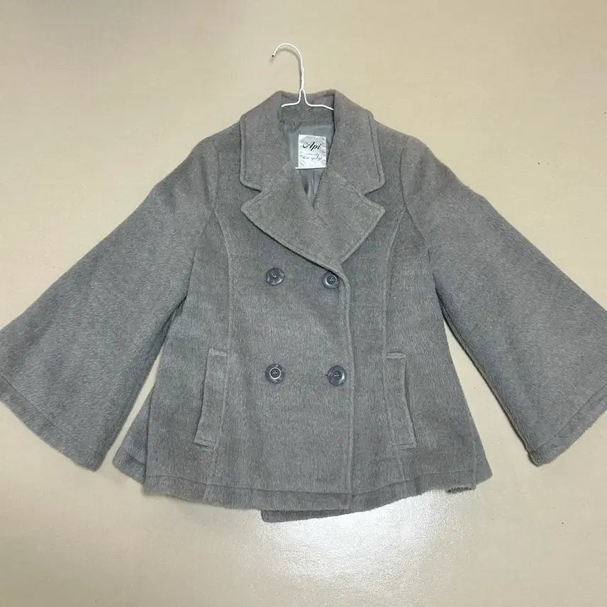 [BUNJANG] Api Gray Short Coat / 빈티지 Api 회색 숏코트