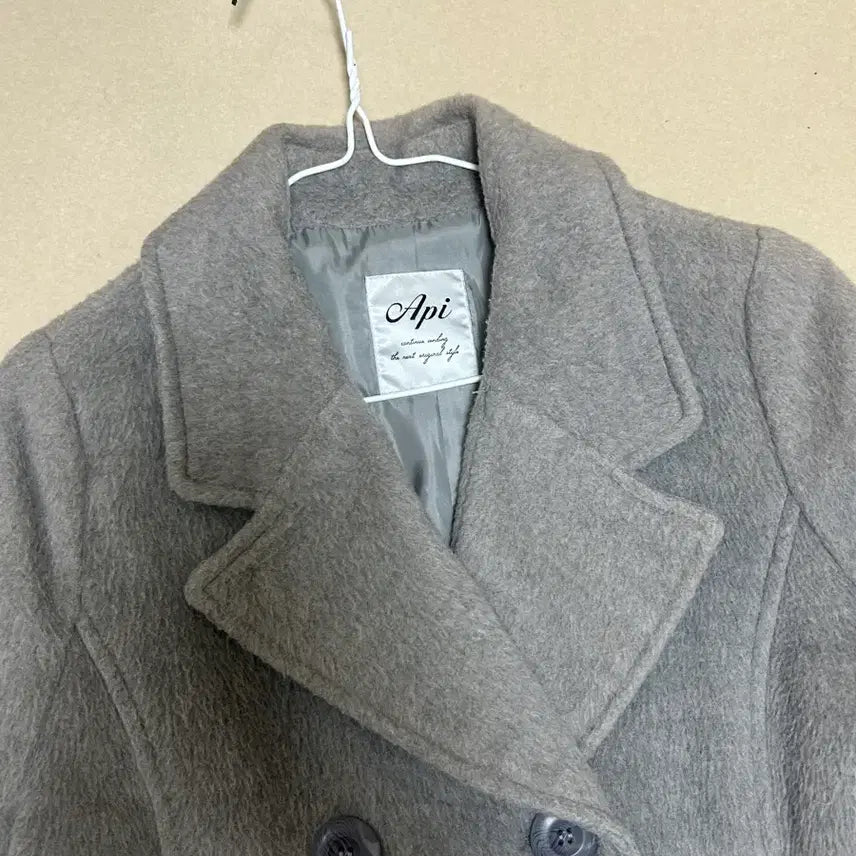 [BUNJANG] Api Gray Short Coat / 빈티지 Api 회색 숏코트