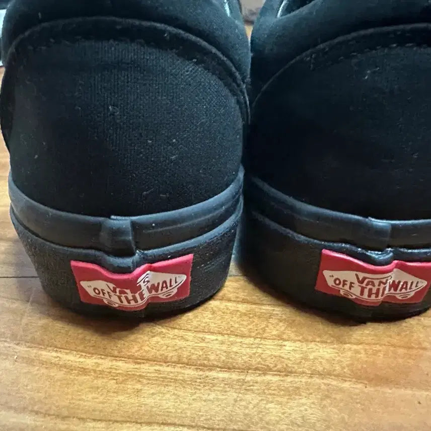 [BUNJANG] Vans Old Skool Canvas Black Shoes (230mm) / 반스 올드스쿨 캔버스 블랙 230mm
