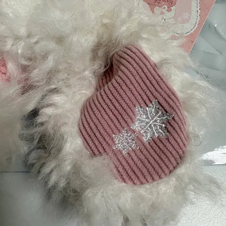 [BUNJANG] Baby Three Yomi Winter Day White Doll Keyring / [정품] 베이비쓰리 요미 겨울날 화이트 단순개봉 인형키링