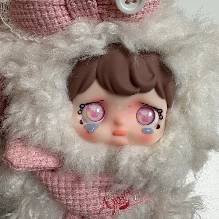 [BUNJANG] Baby Three Yomi Winter Day White Doll Keyring / [정품] 베이비쓰리 요미 겨울날 화이트 단순개봉 인형키링