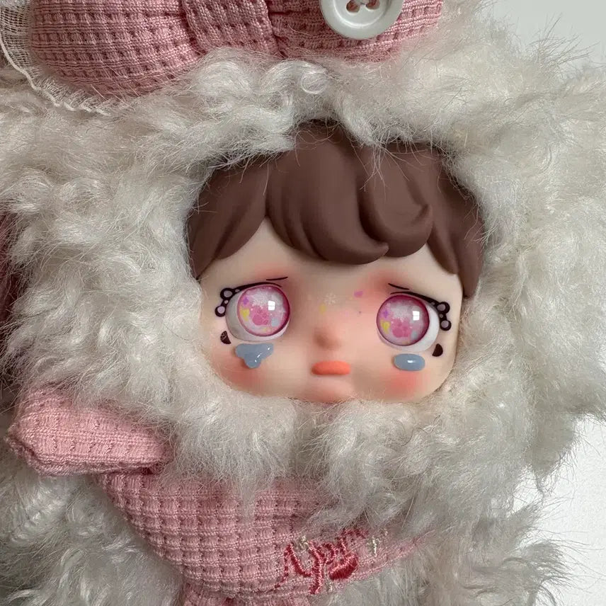 [BUNJANG] Baby Three Yomi Winter Day White Doll Keyring / [정품] 베이비쓰리 요미 겨울날 화이트 단순개봉 인형키링