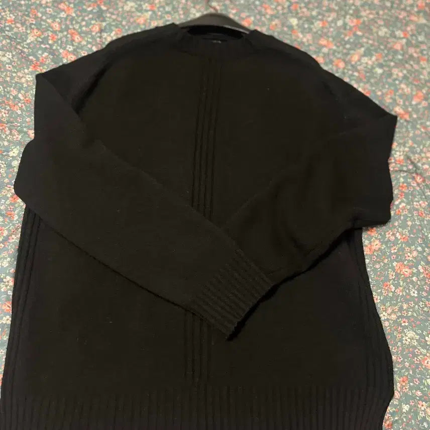 [BUNJANG] System Homme Wool Black Knit Sweater / - 시스템옴므 울 블랙 니트 스웨터 -